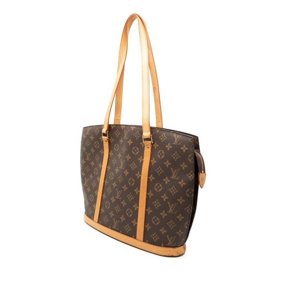 LOUIS VUITTON Brown Monogram Leather Tote Bag - Picture 2 of 6